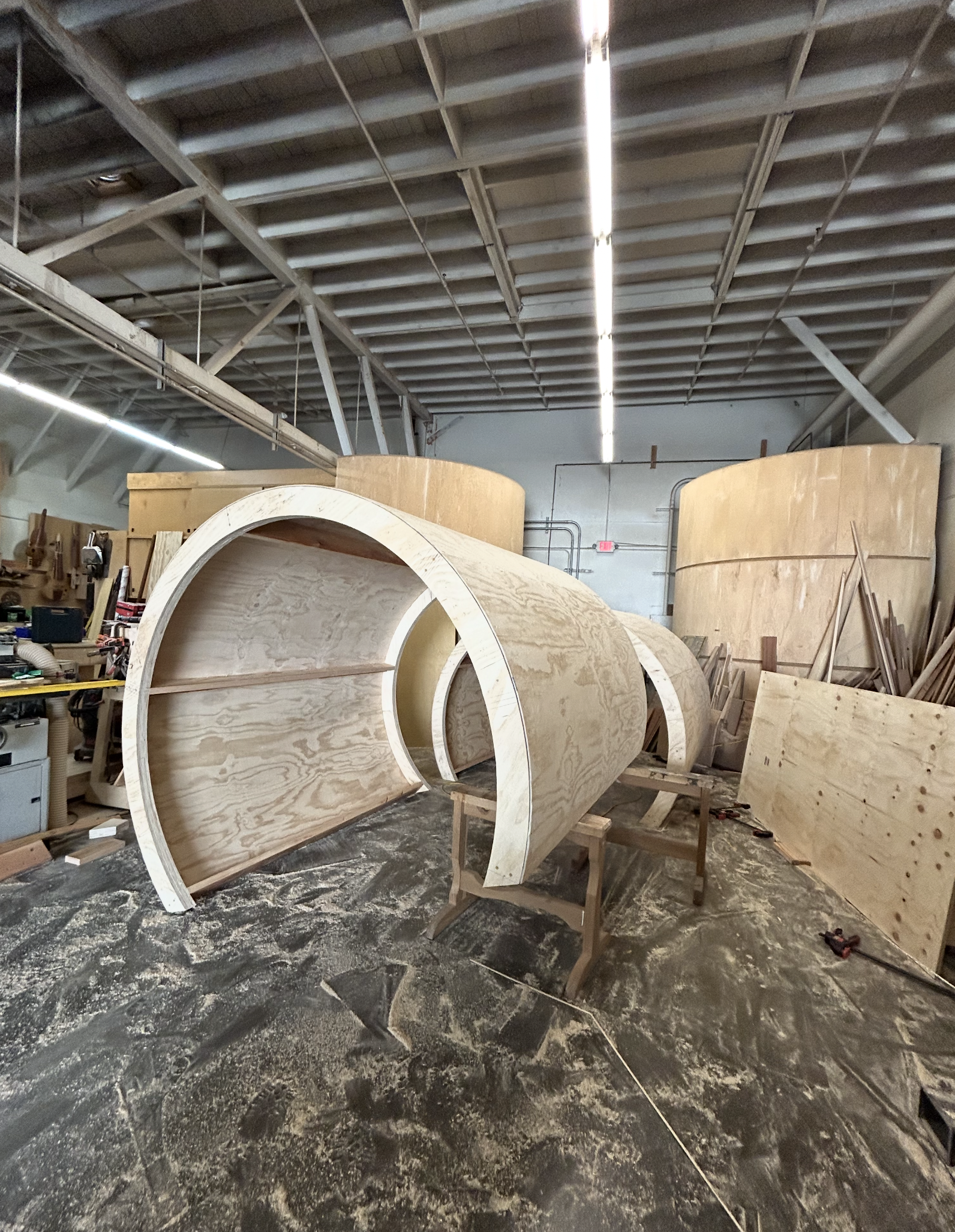 Acoustic Tunnel : ACX Plywood : 2024