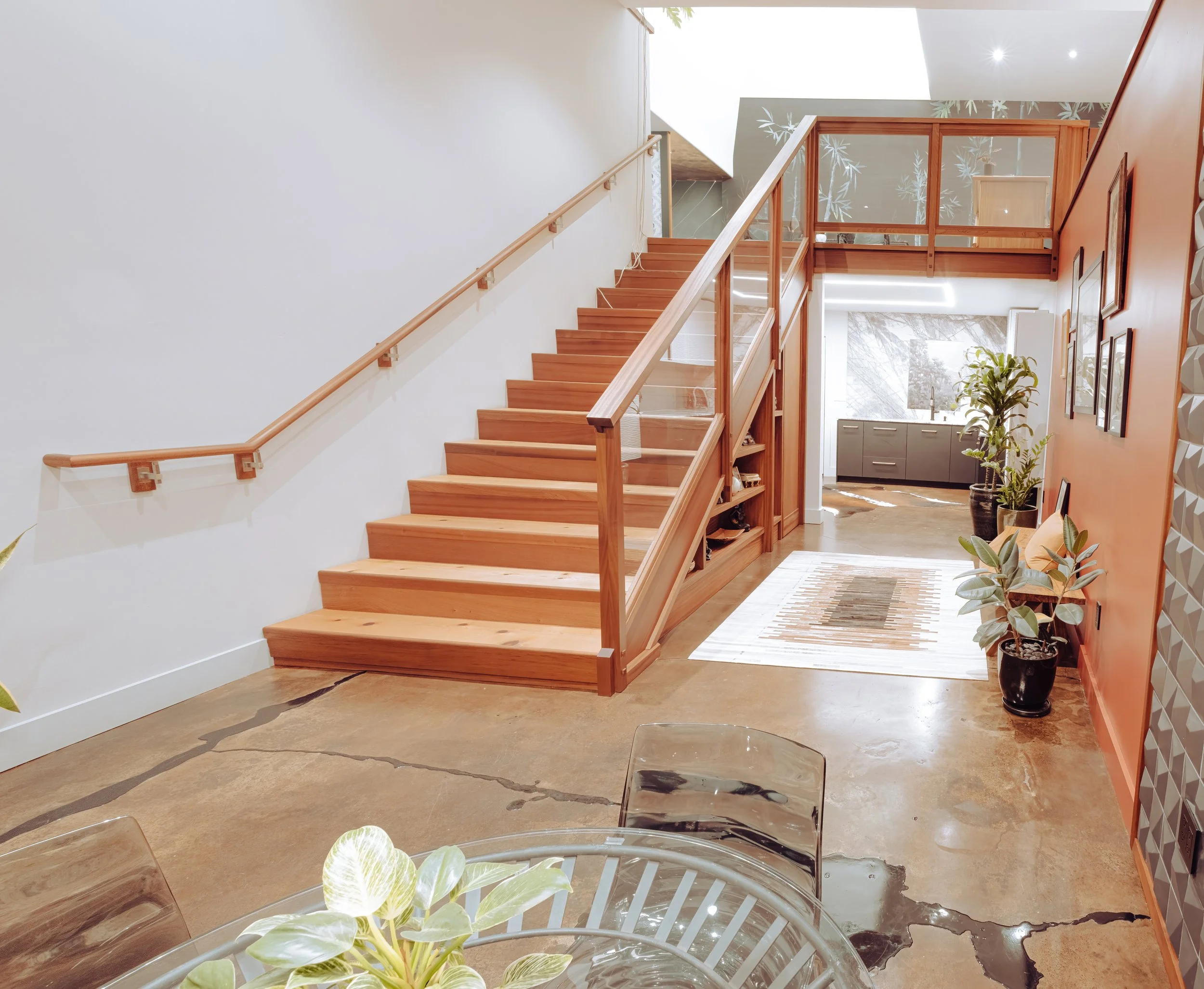 San Rafael Design Studio Staircase Hare and Arrow Arts.jpg