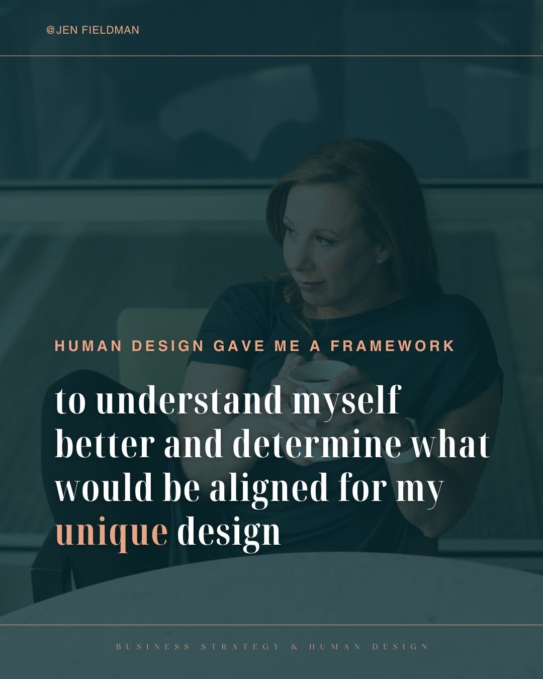 Learning about my #humandesign, made me feel &lsquo;seen.&rsquo;

It helped me understand why I do the things I do, and also gave me incredible self-acceptance. 

I felt at peace with myself for the first time in a long career of feeling frustrated -