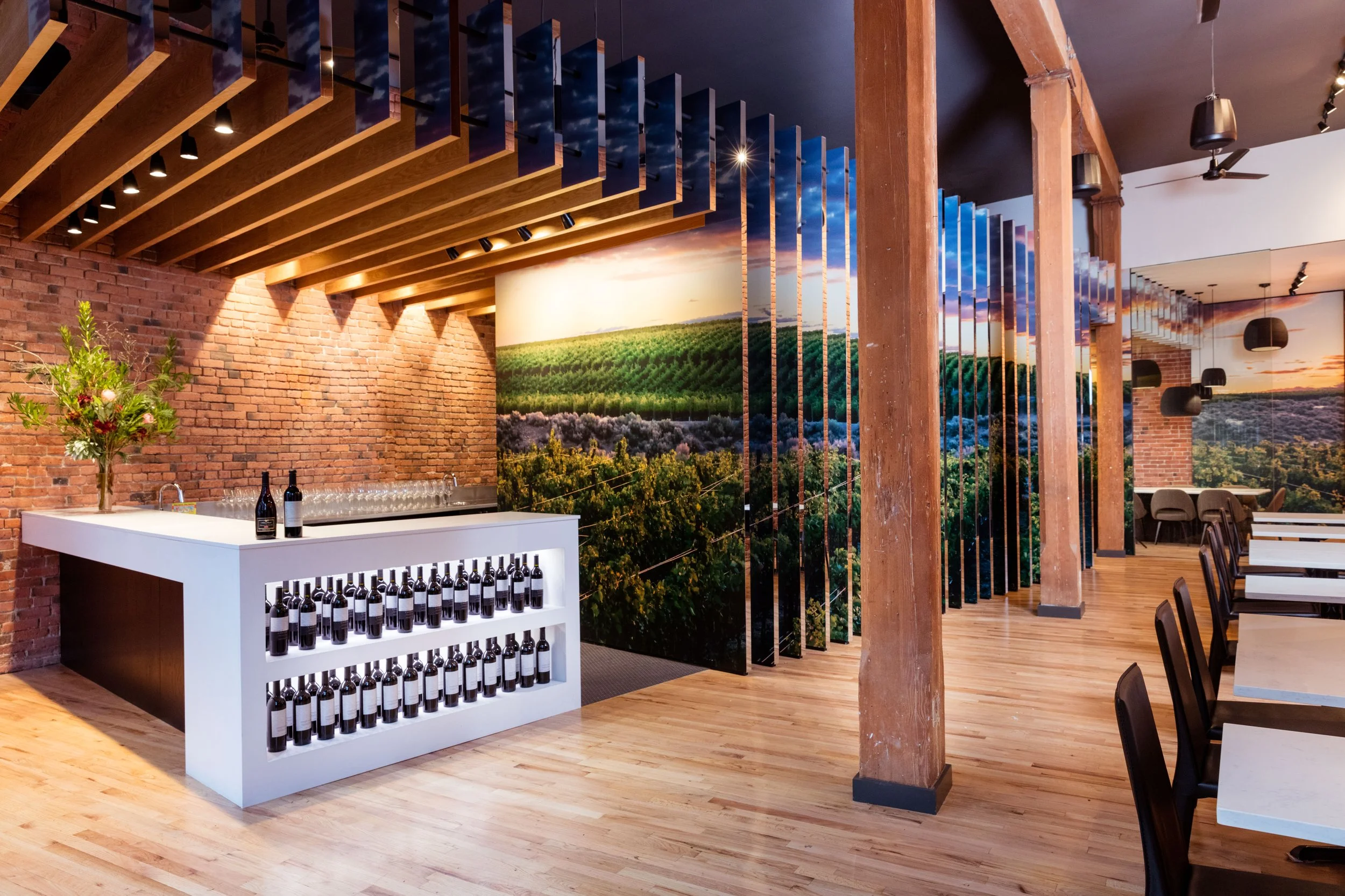 Tasting room development, design and launch