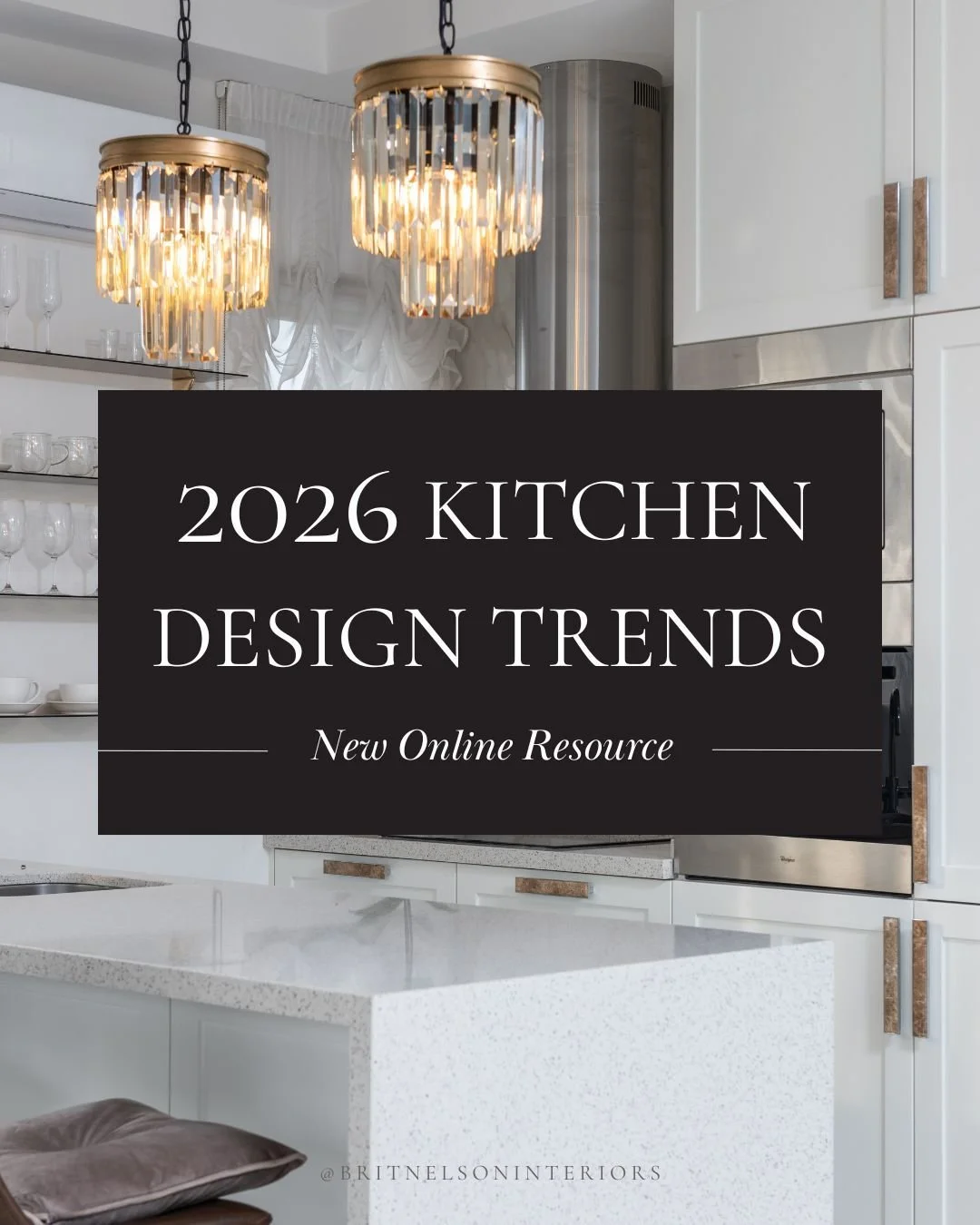 Ladies and Gentlemen… drumroll please… Now on the website is Brit’s guide to kitchen trends for 2026! Luxury kitchens have evolved beyond pure function into blissful spaces for your family to gather. You can check out the guide at