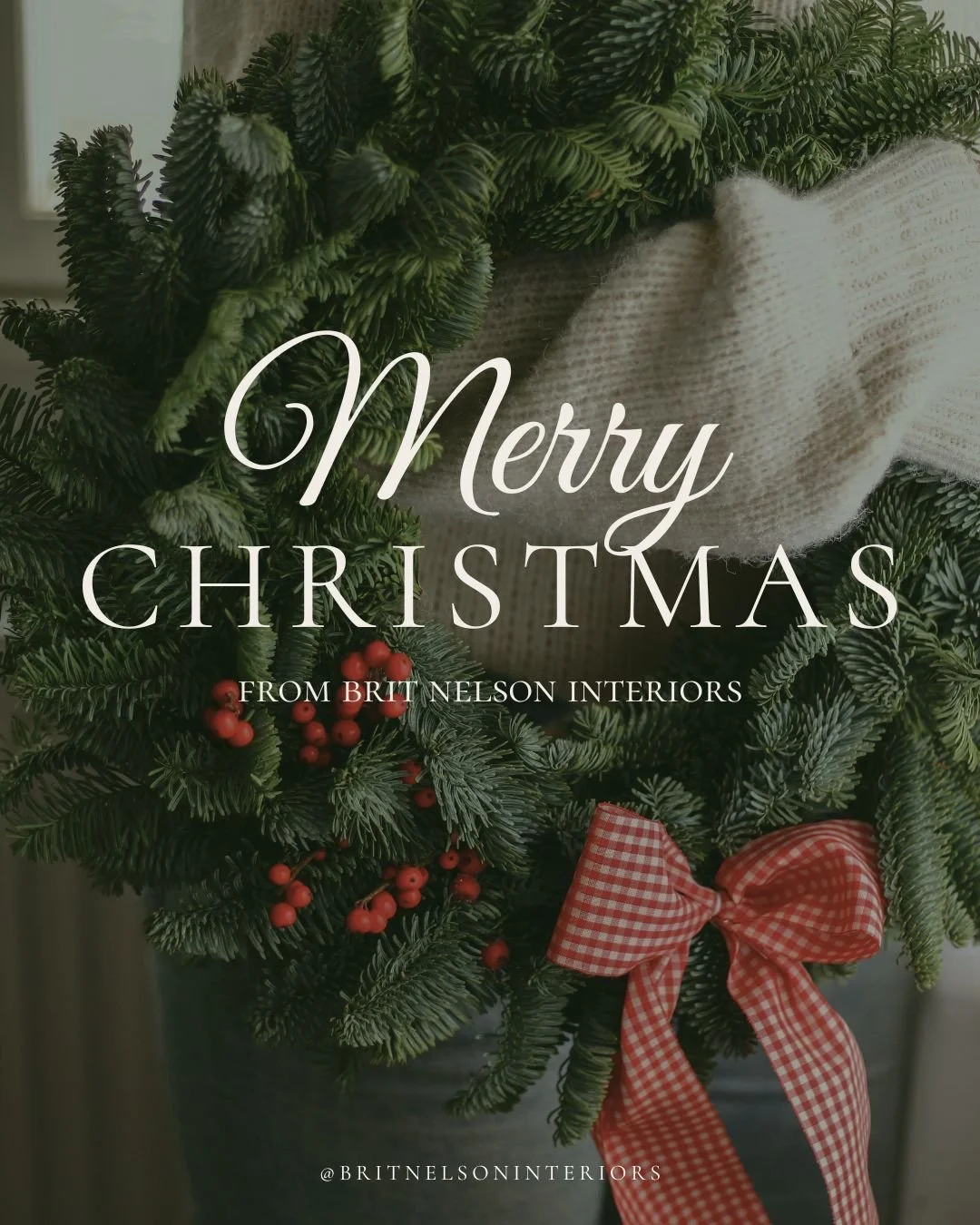 From our team at Brit Nelson Interiors, we wish you a Merry Christmas! Whether enjoying a quiet evening by the tree or hosting holiday gatherings, may your home reflect love and inspire cherished memories. Our hope is that you feel surrounded by the 