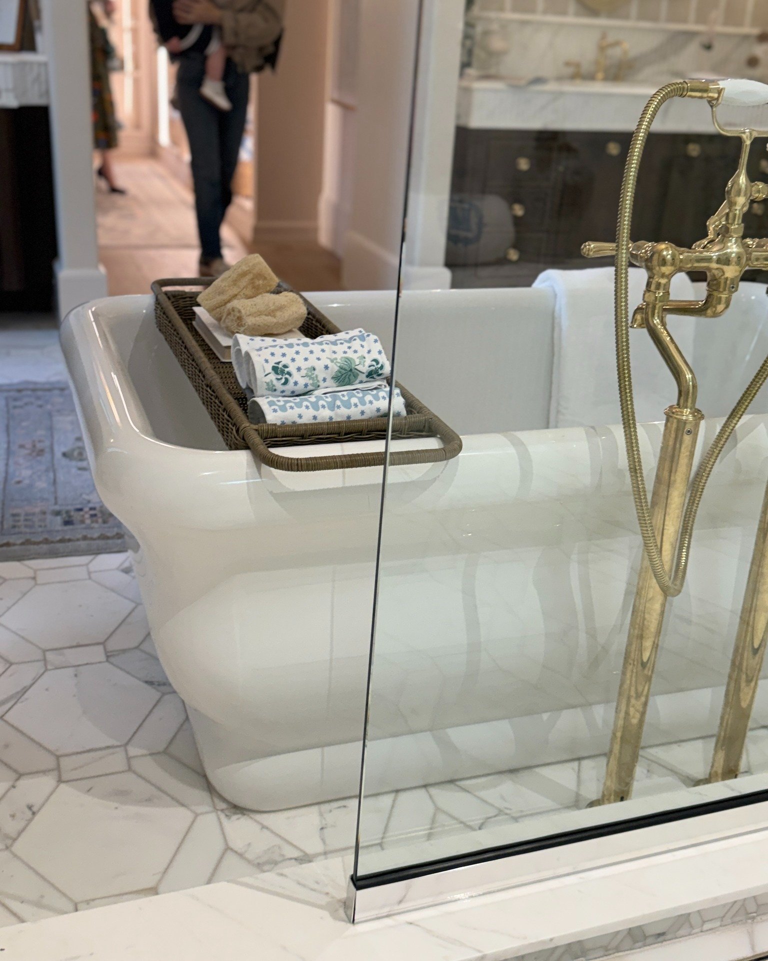 The @southeasternshowhouse was full of the most beautiful bathrooms!