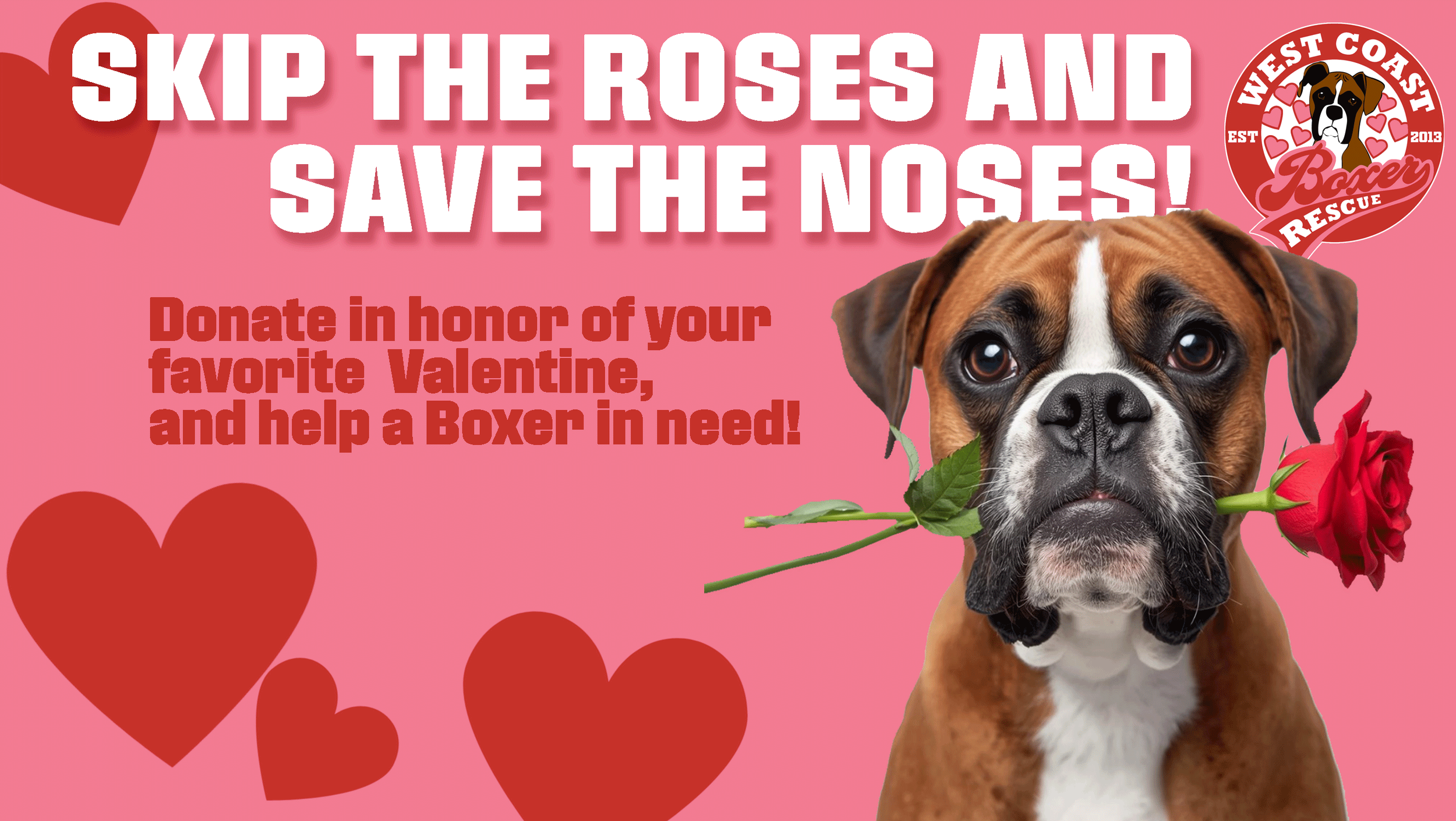 SKIP THE ROSES FOR NOSES