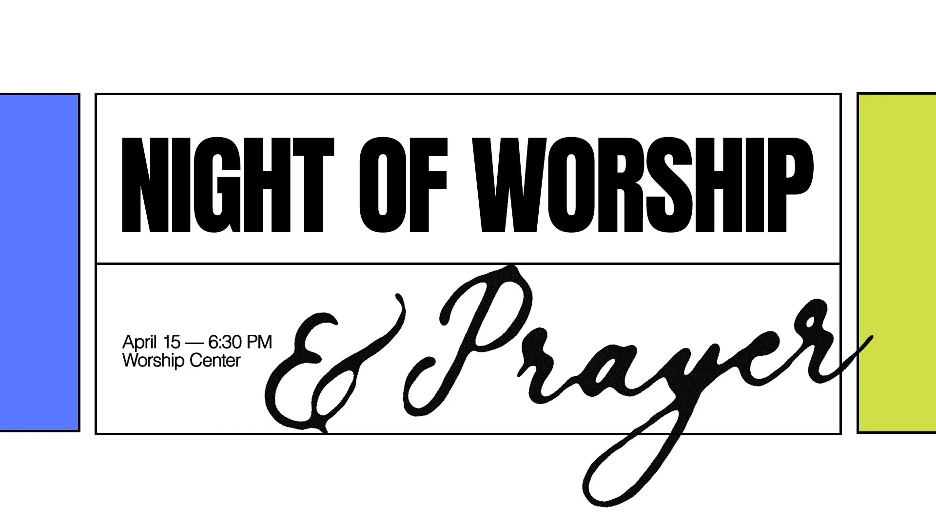 Night of Worship & Prayer