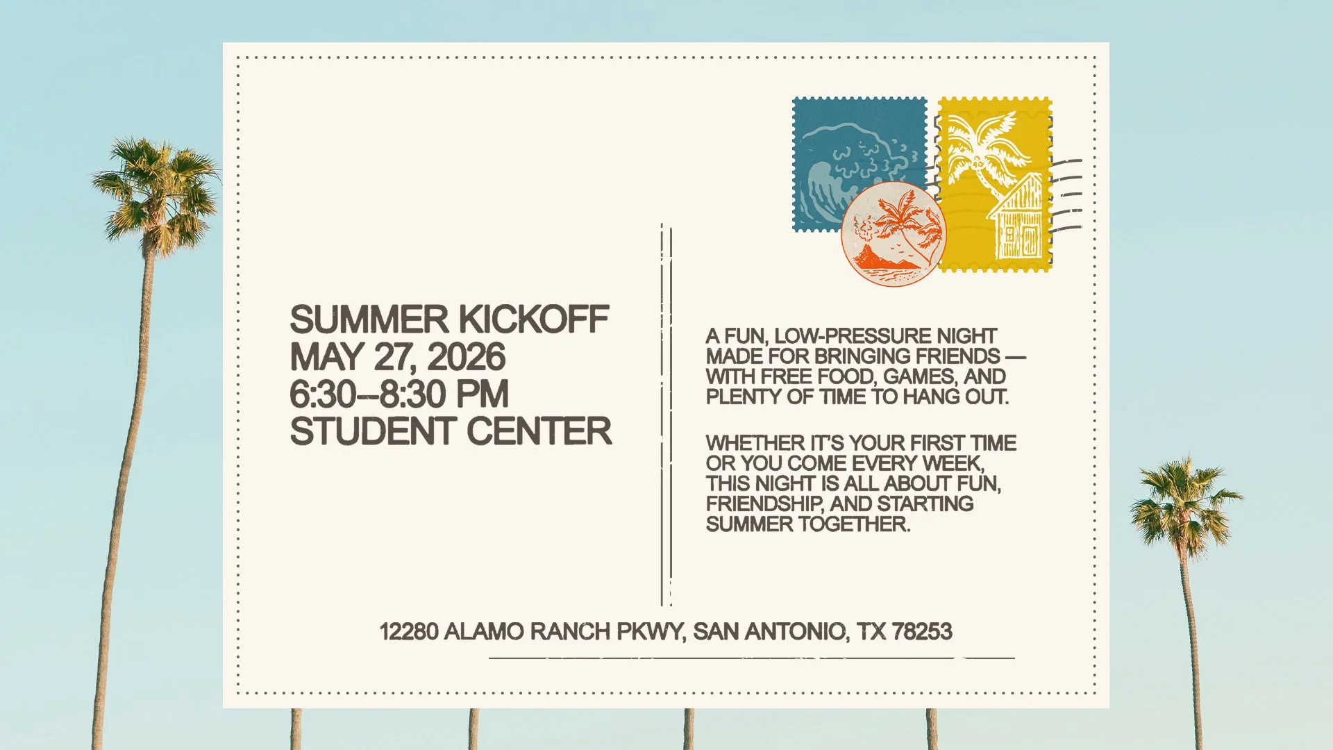 Students Summer Kick-Off