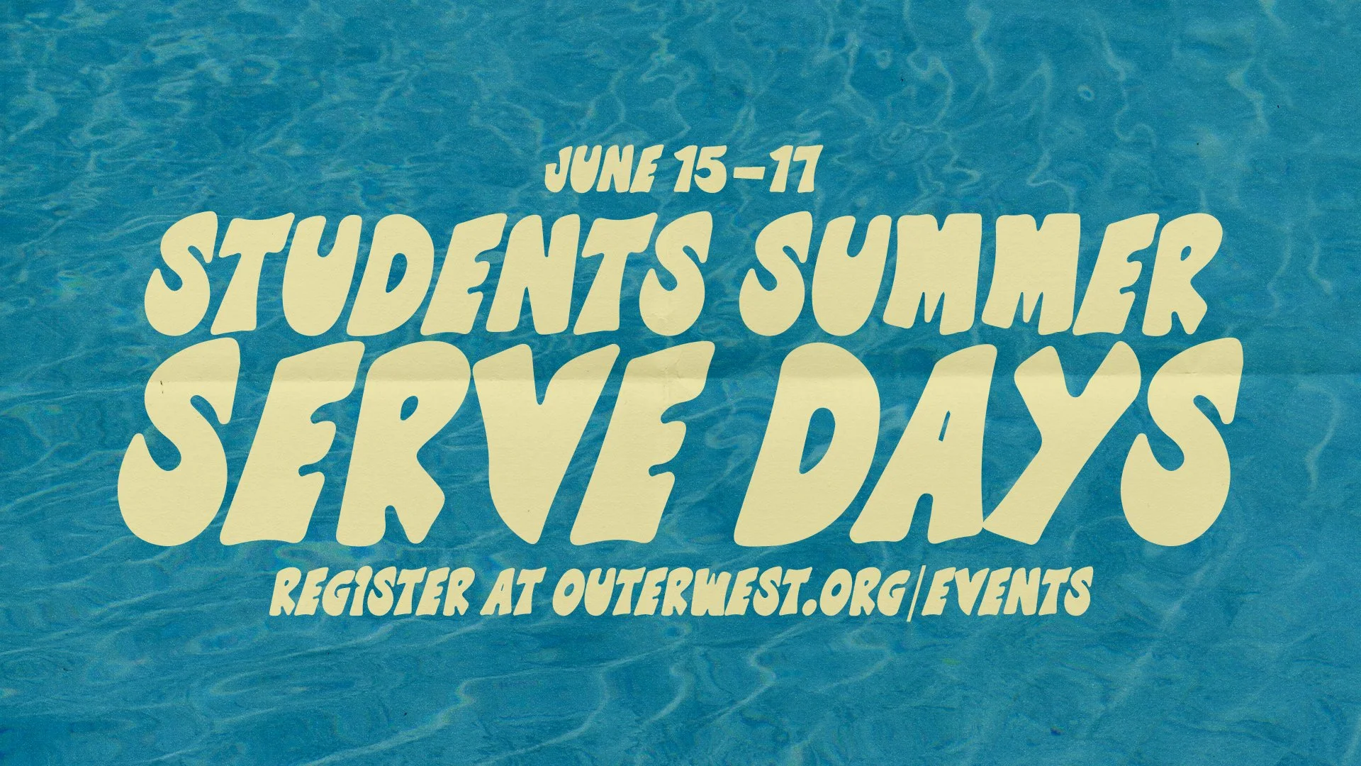 Students Summer Serve Days