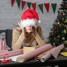 I SAW MOMMY STRESSING ABOUT SANTA CLAUS
