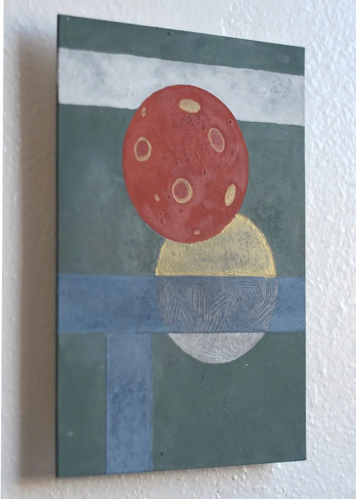 Erin Curry Art Pickleball Court Milkpaint Paintings for walls