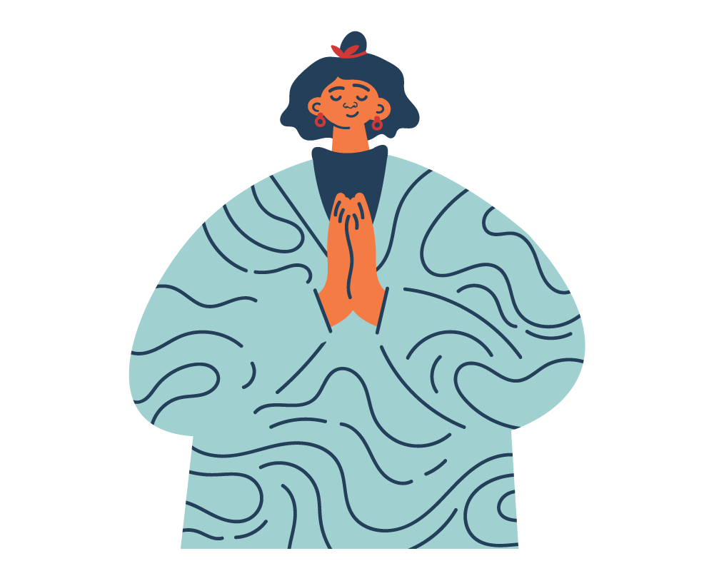mindfdul person