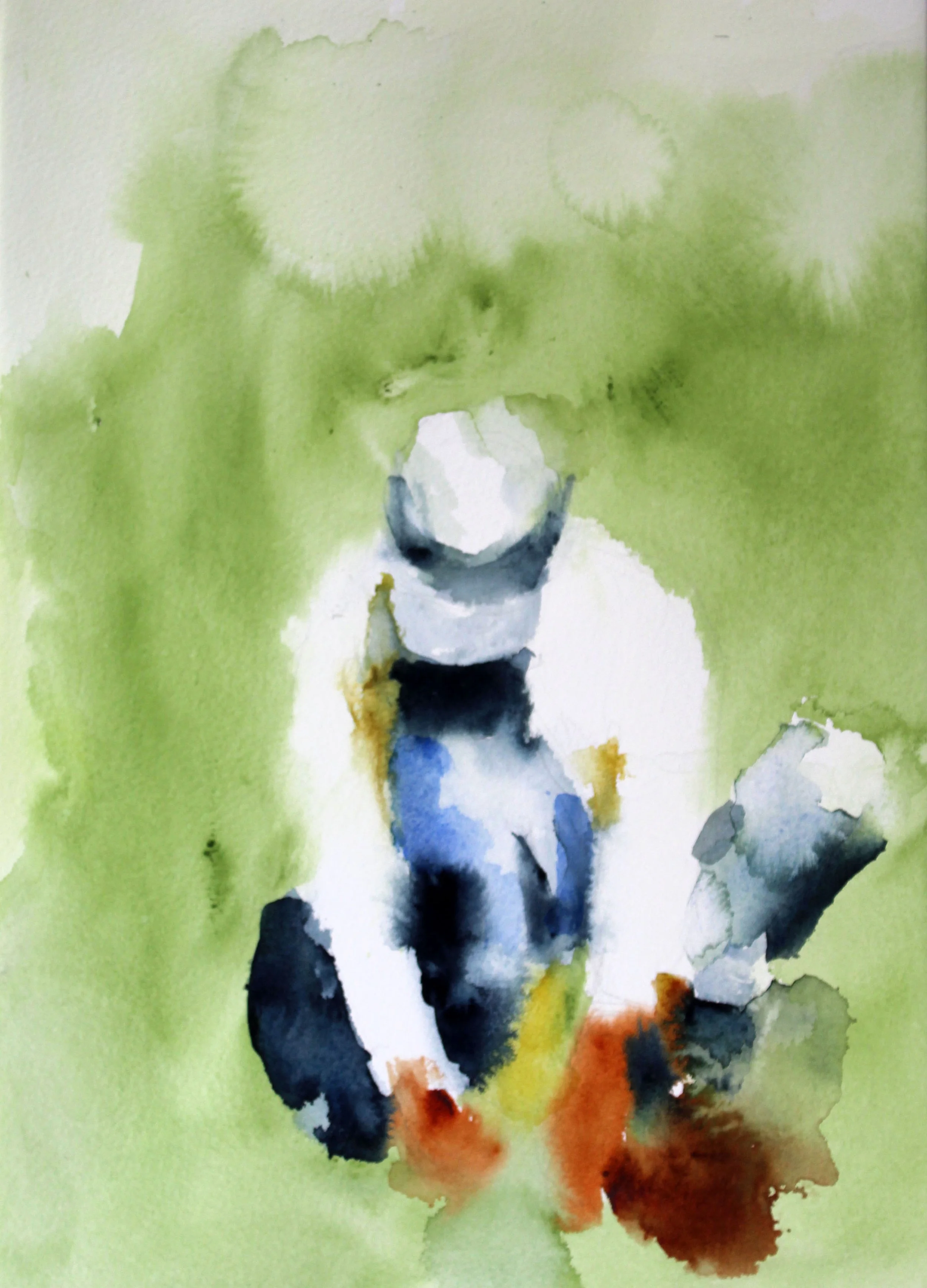 Fieldworker,

Watercolor on paper,

8.5" x 10"

Original painting was most recently on display at the  Southern Watercolor Society: Small Works Exhibition, Panama City Fl.