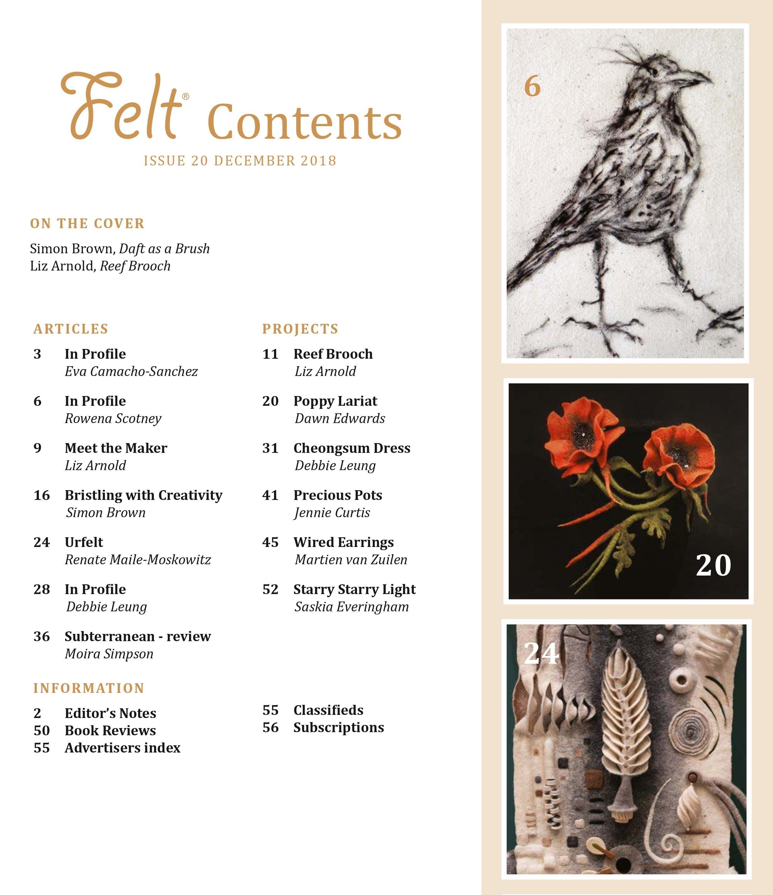 Australian 'Felt' Magazine Issue 20