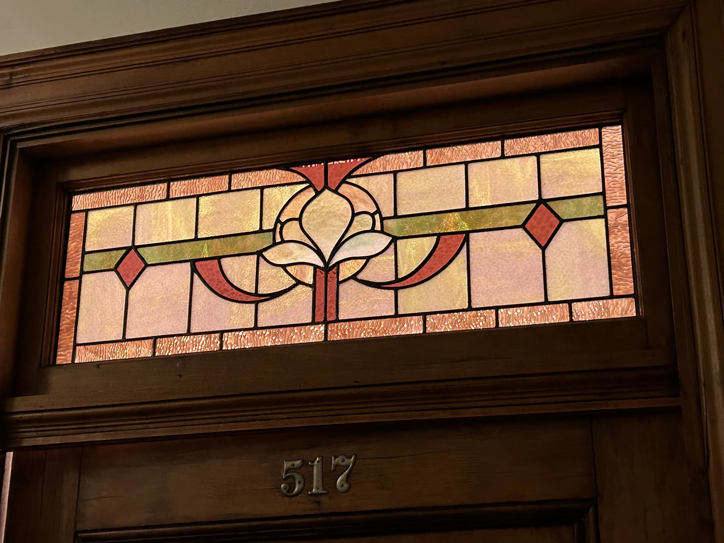 Custom transom for the Ontario Building in Washington, DC
