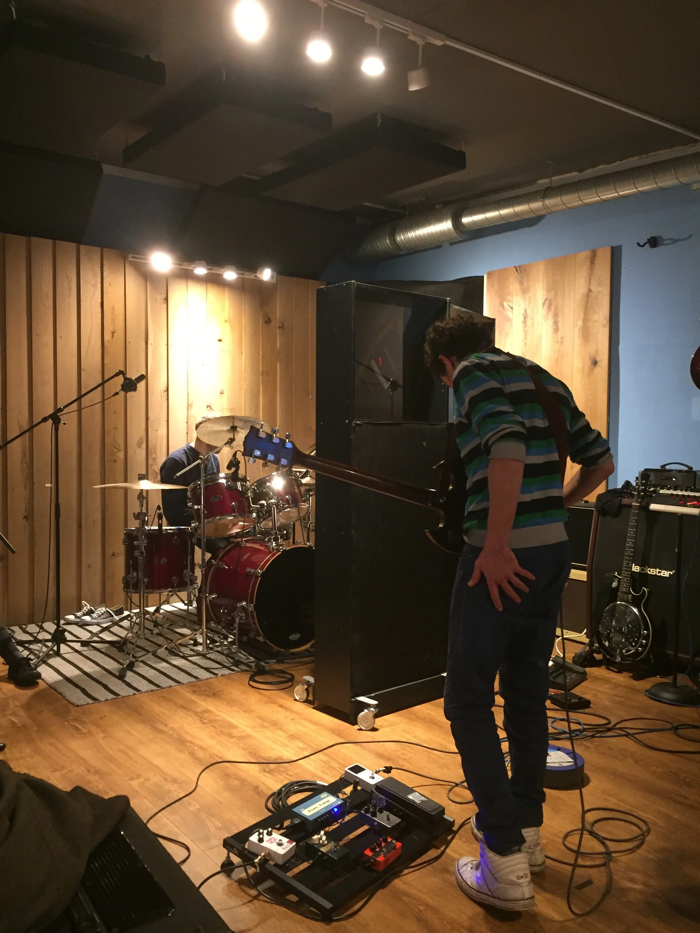 Guitar pedals at Soundcaster Studios