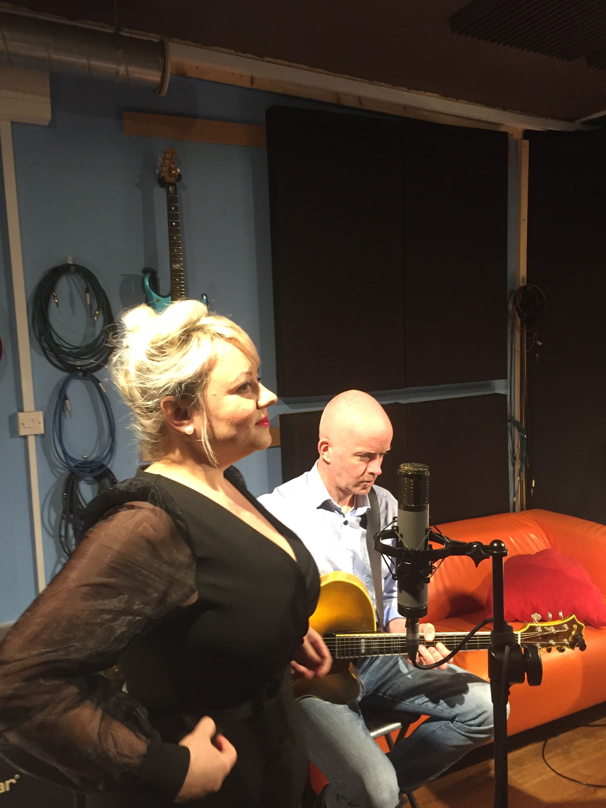 Raimonda recording at Soundcaster Studios