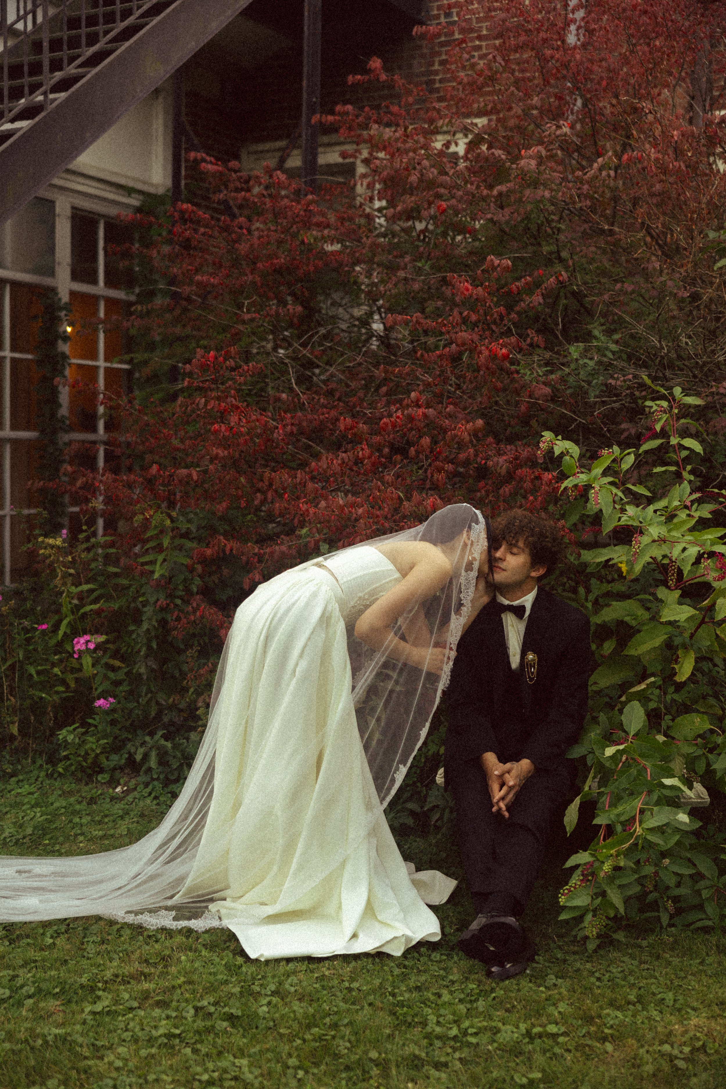 Romantic Gothic Wedding in New Jersey | Intimate &amp; Intentional Celebration