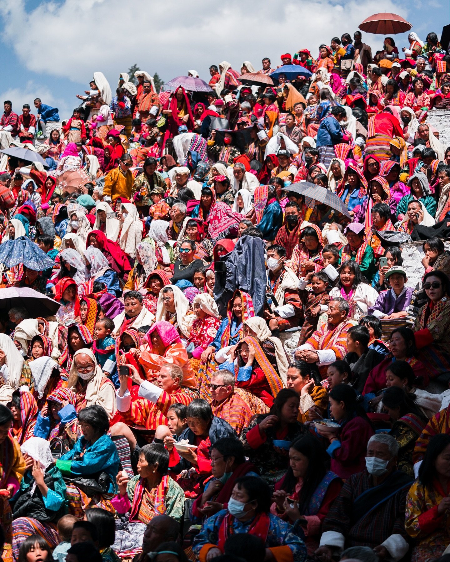 Scenes from Bhutan, April 2023

From the archive: &ldquo;I landed just in time for the final day of the Paro Tshechu Festival. One of the biggest events in Bhutan, the festival is held to celebrate Guru Rinpoche, who contributed enormously to the dif