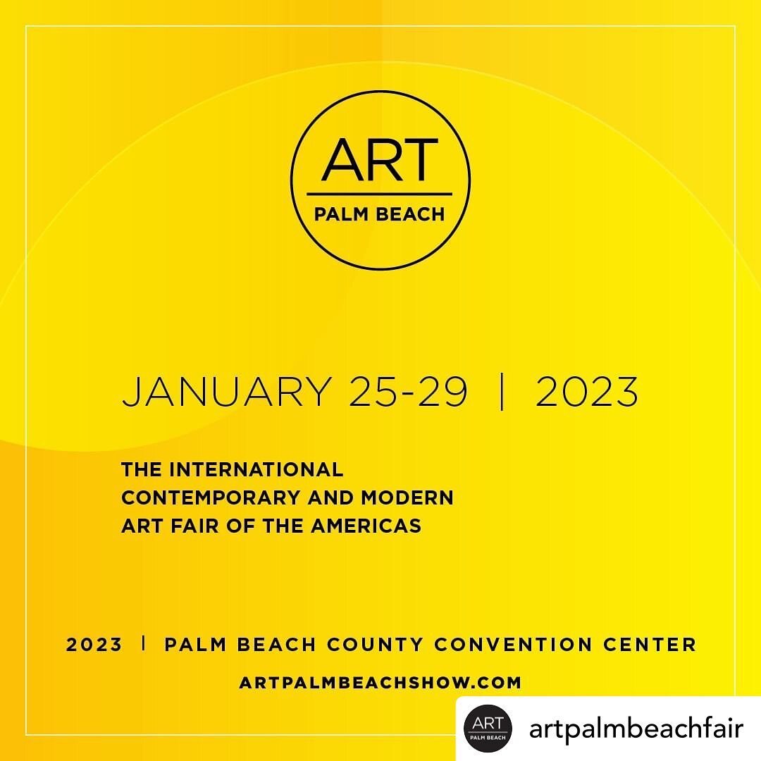 Art Palm Beach returns to @pbc_conventioncenter January 25 to 29, 2023 &ndash; under the new and visionary leadership of Kassandra Voyagis, producer / director of the @laartshow ! Collectors will be able to view and acquire artwork from a broad selec