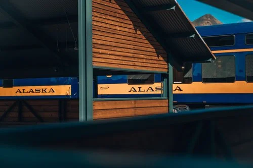 Alaska Train Station - Travel Blogger.jpeg
