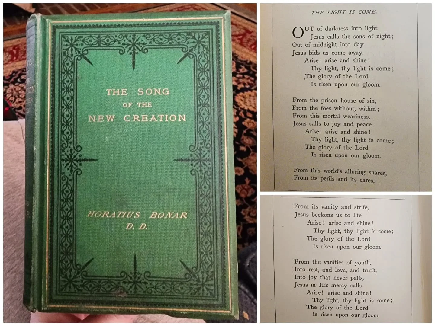 🎶Arise! arise and shine!
Thy light, thy light is come;
The glory of the Lord
Is risen upon our gloom.🎶

Merry Christmas, brothers and sisters!