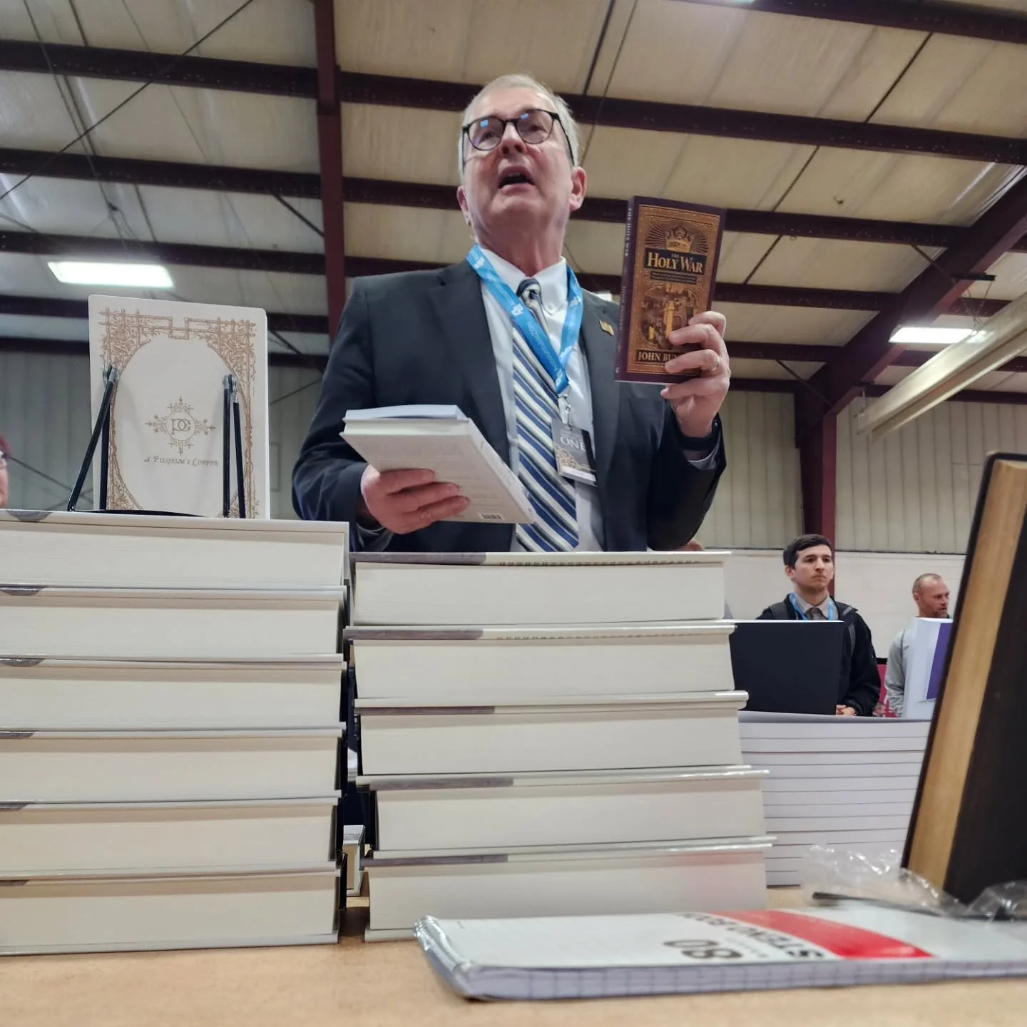 What a joy it was to be with so many great brothers and sisters at @g3conference 'That They May All Be One' conference this past week. I told myself I wouldn't forget to take a photo of our booth, but I was enjoying the company so well that I did jus