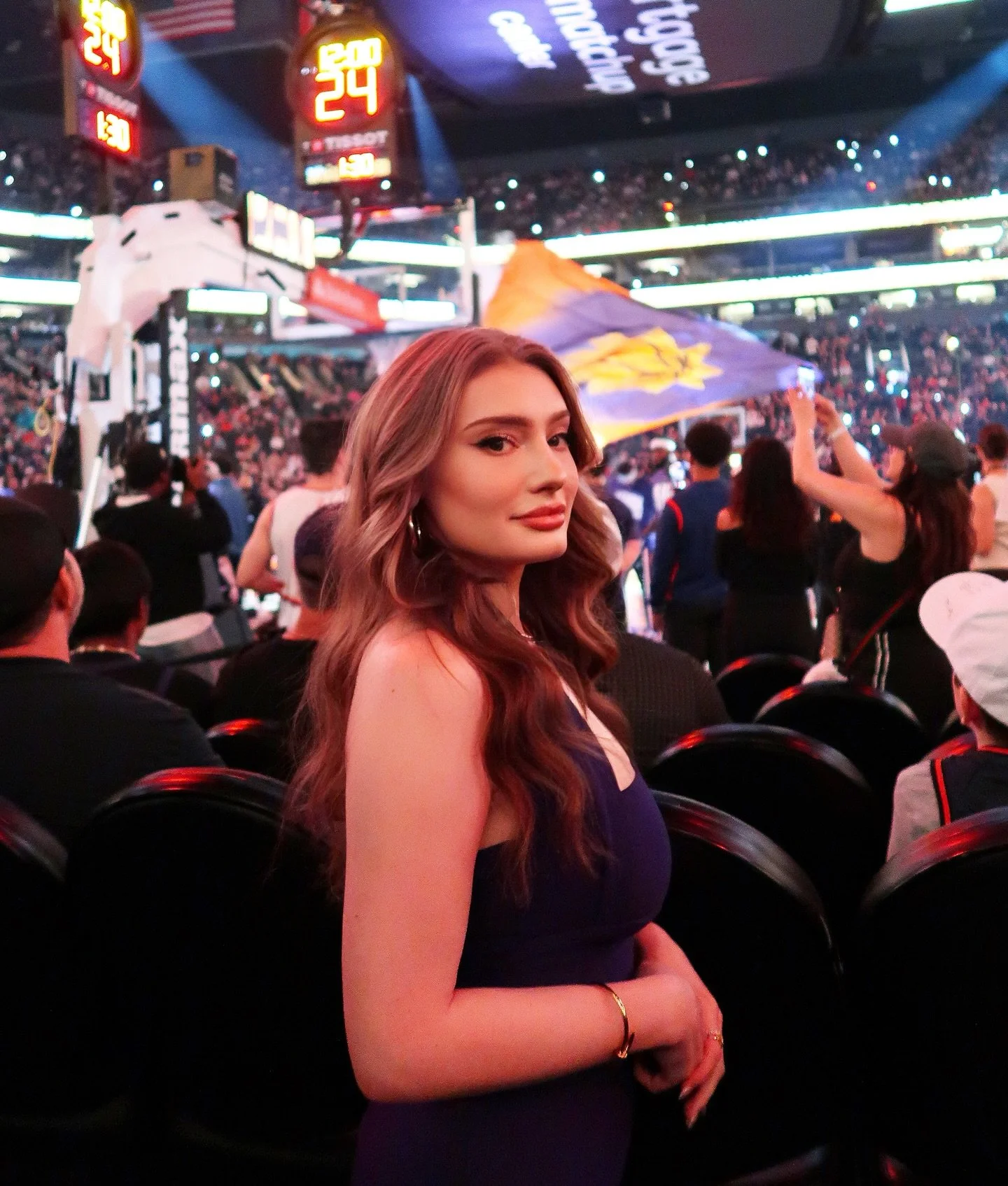 thank you @suns for an amazing night last night ☀️🏀💜