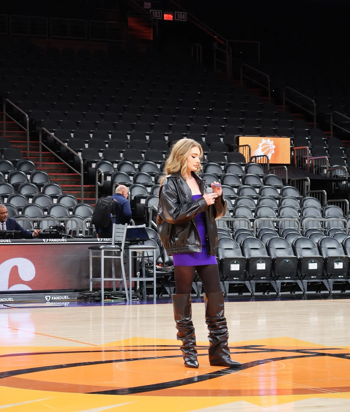 thank you @suns for an amazing night last night ☀️🏀💜