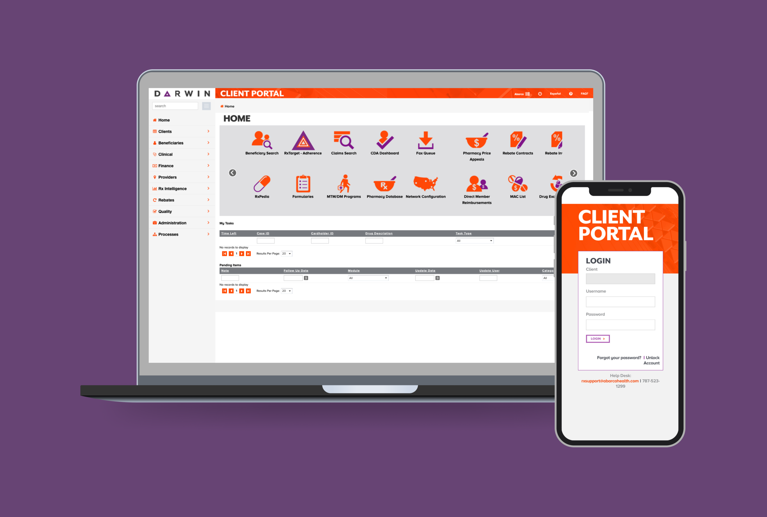 Darwin Login Portal Login pages Info