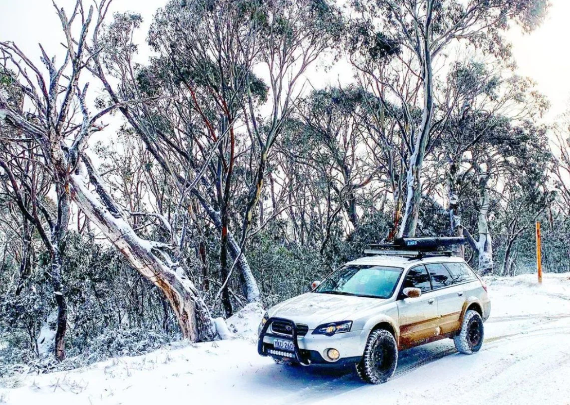 Modified and Lifted Subaru Outback — Thirty Five Inch