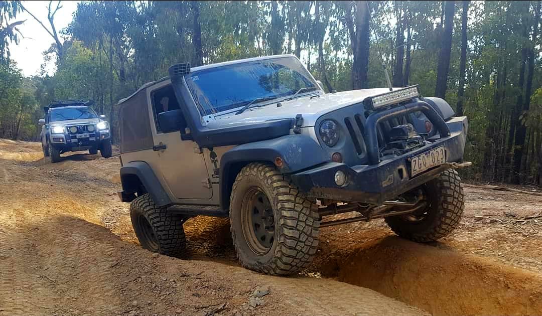 Four Wheel Driving in Australia with a Jeep Wrangler, Built for Adventure.  — Thirty Five Inch