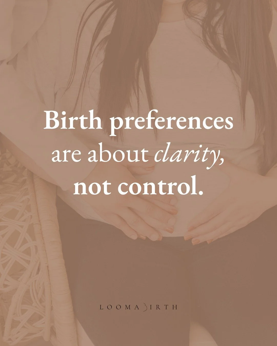 Birth preferences help communicate what matters most to you. Values, priorities, and comfort needs.

They create space for informed conversations and shared decision-making with your care team.

This is a key part of doula-supported birth preparation