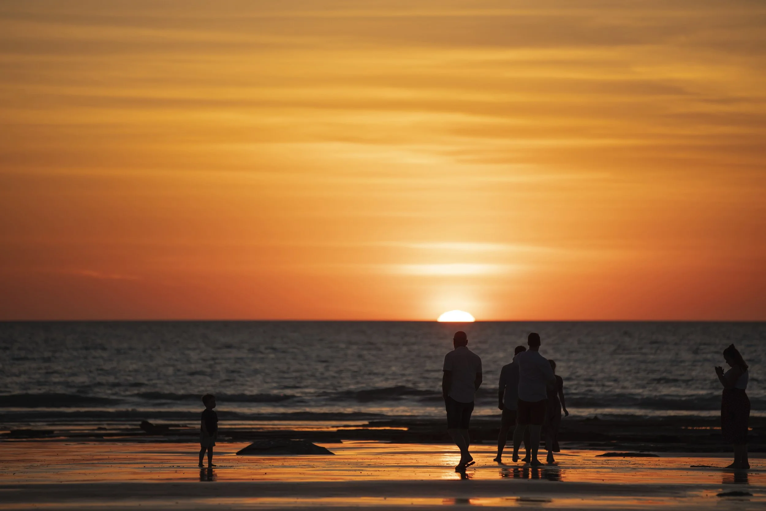 Cable Beach at sunset, Broome Western Australia