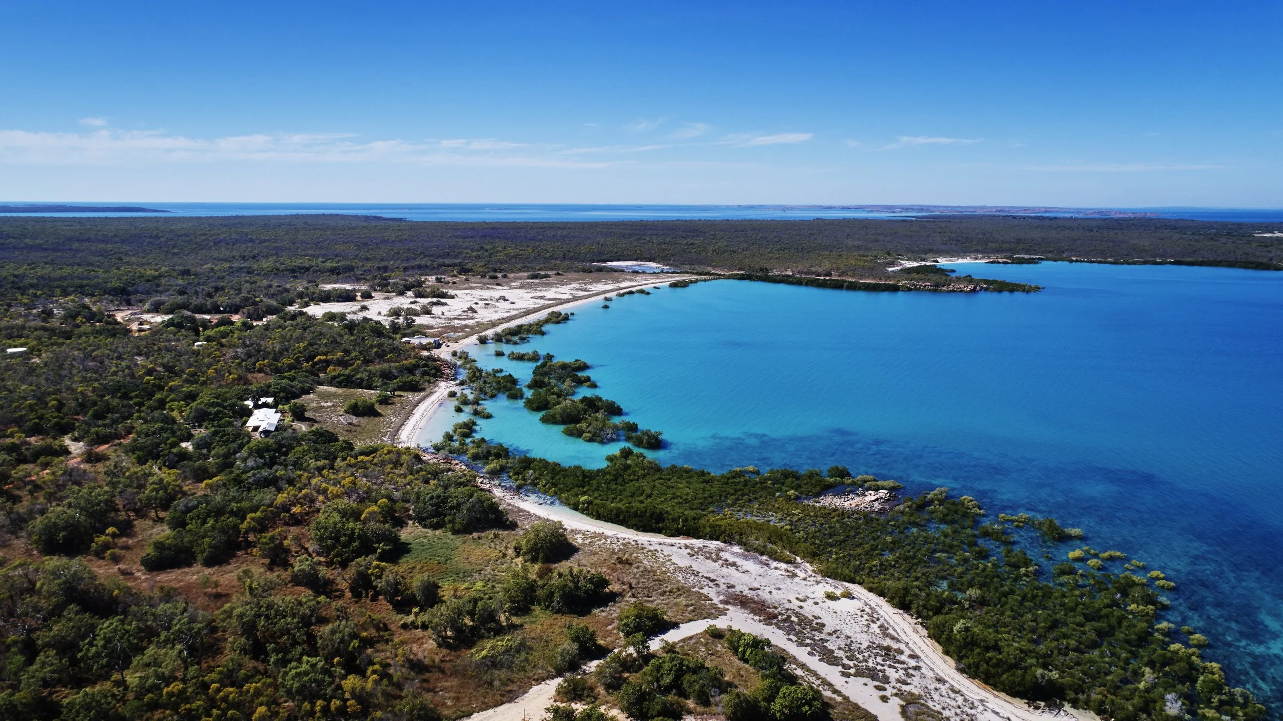 Broome town and surroundings, Western Australia