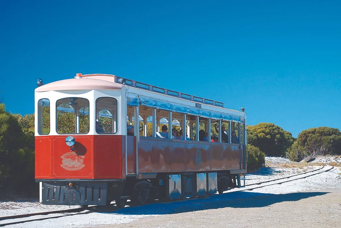 Rottnest Island Captain Hussey Train Ride 