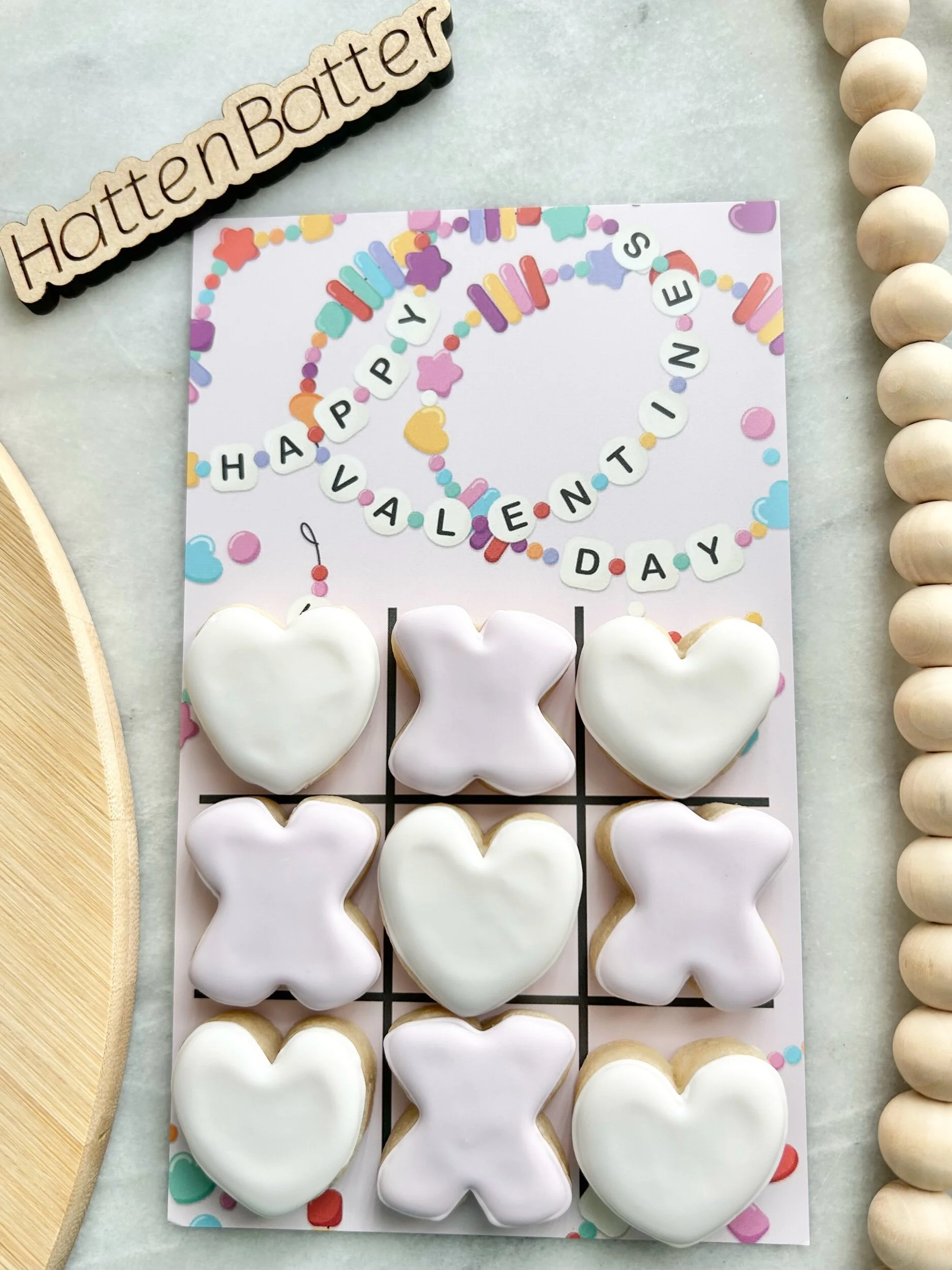 Tic Tac Toe Cookies - Taylor's Version