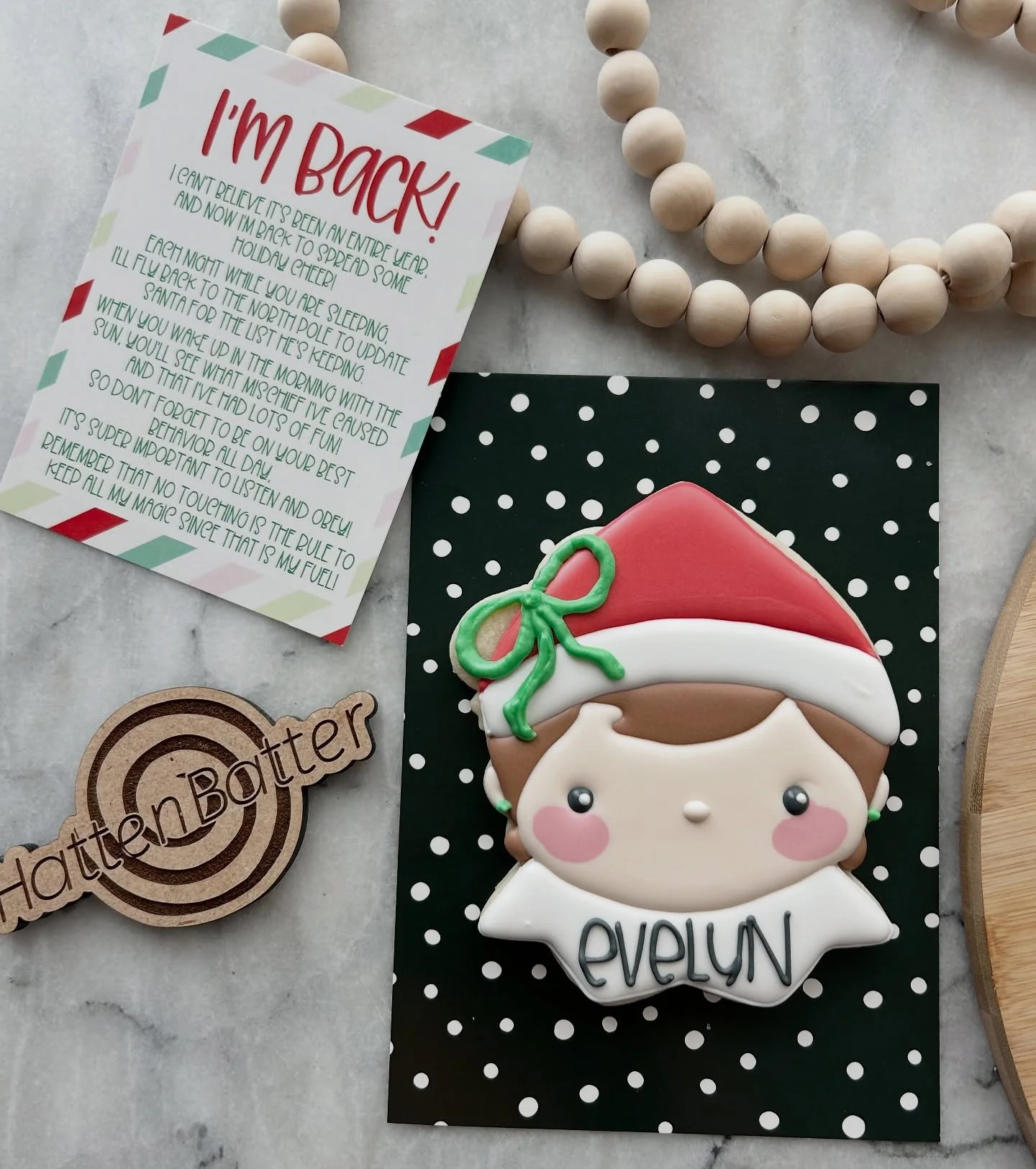 Your elf is coming back and you&rsquo;re going to be ready! 
Pickups are November 21-26 since most elves come back the day after Thanksgiving or Dec. 1st.

🎄 This will be the ONLY PICKUP for personalized elves 🎄 
Order today at HattenBatter.com/sho