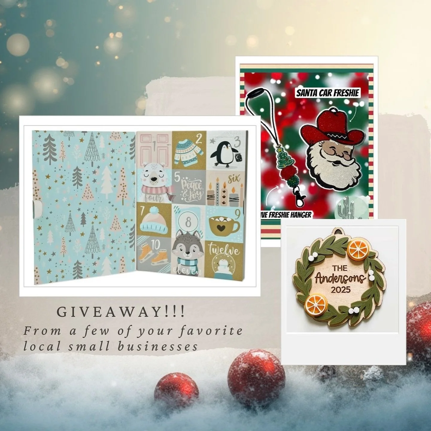 G&bull;I&bull;V&bull;E&bull;A&bull;W&bull;A&bull;Y time!

How to enter: 
&bull; Make sure you&rsquo;re following each of the 3 accounts @hattenbatter @medina.makings @sageandsaguaro 
&bull; Comment tagging a friend! (We will use a comment picker so m