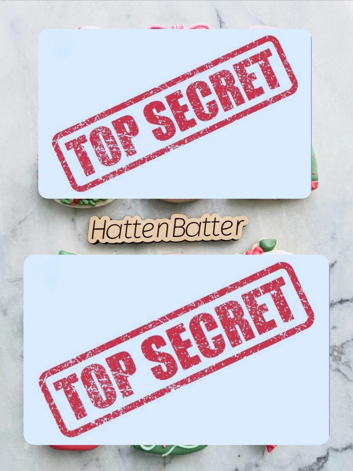 Ready for pick-up today! Countdown to Christmas with beautifully intricate and whimsical cookies. 

Pick your style and the cookies will match! What&rsquo;s behind each window? You&rsquo;ll have to open it to find out! 🤐 

Order now at HattenBatter.