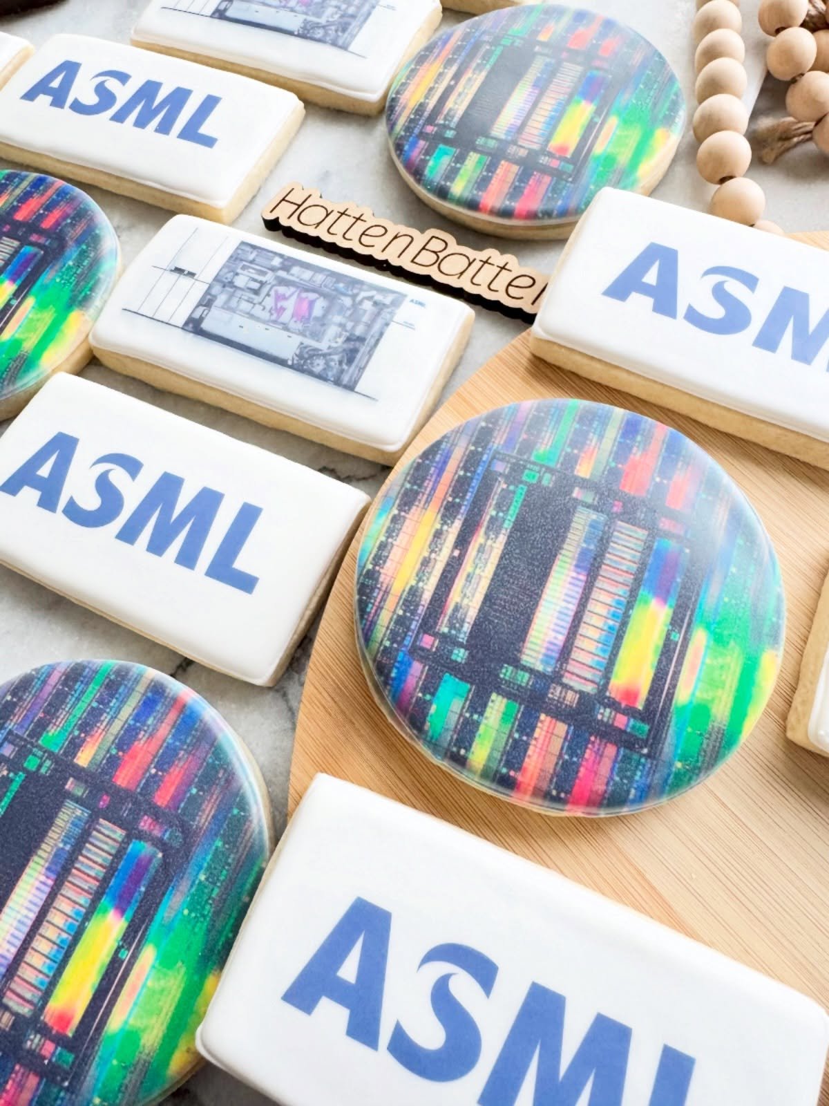 &ldquo;ASML is an innovation leader in the semiconductor industry. We provide chipmakers with everything they need &ndash; hardware, software and services &ndash; to mass produce patterns on silicon through lithography.&ldquo;

I just pulled that fro