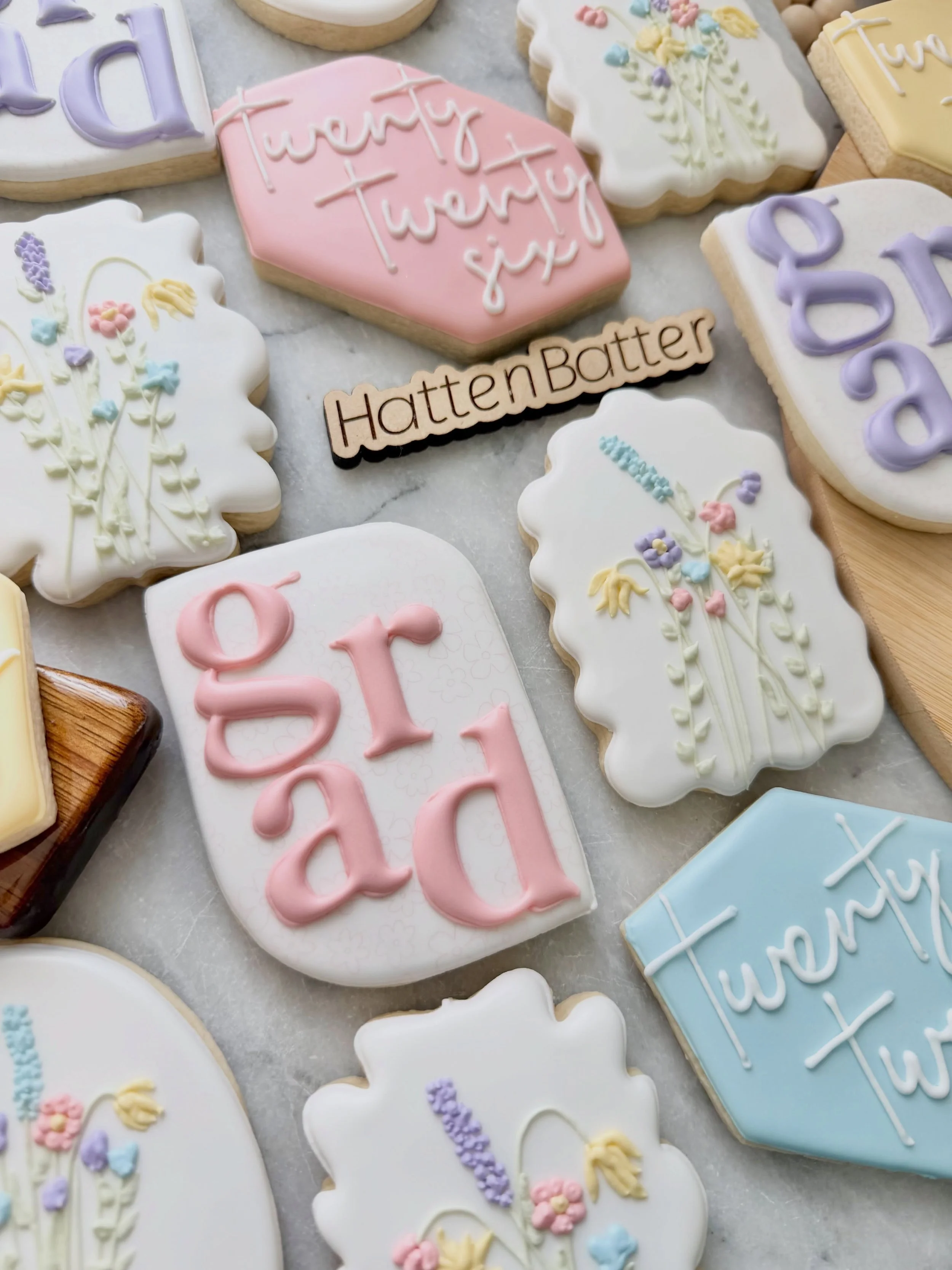 💐 Graduation is a beautiful moment - celebrate it with beautiful cookies