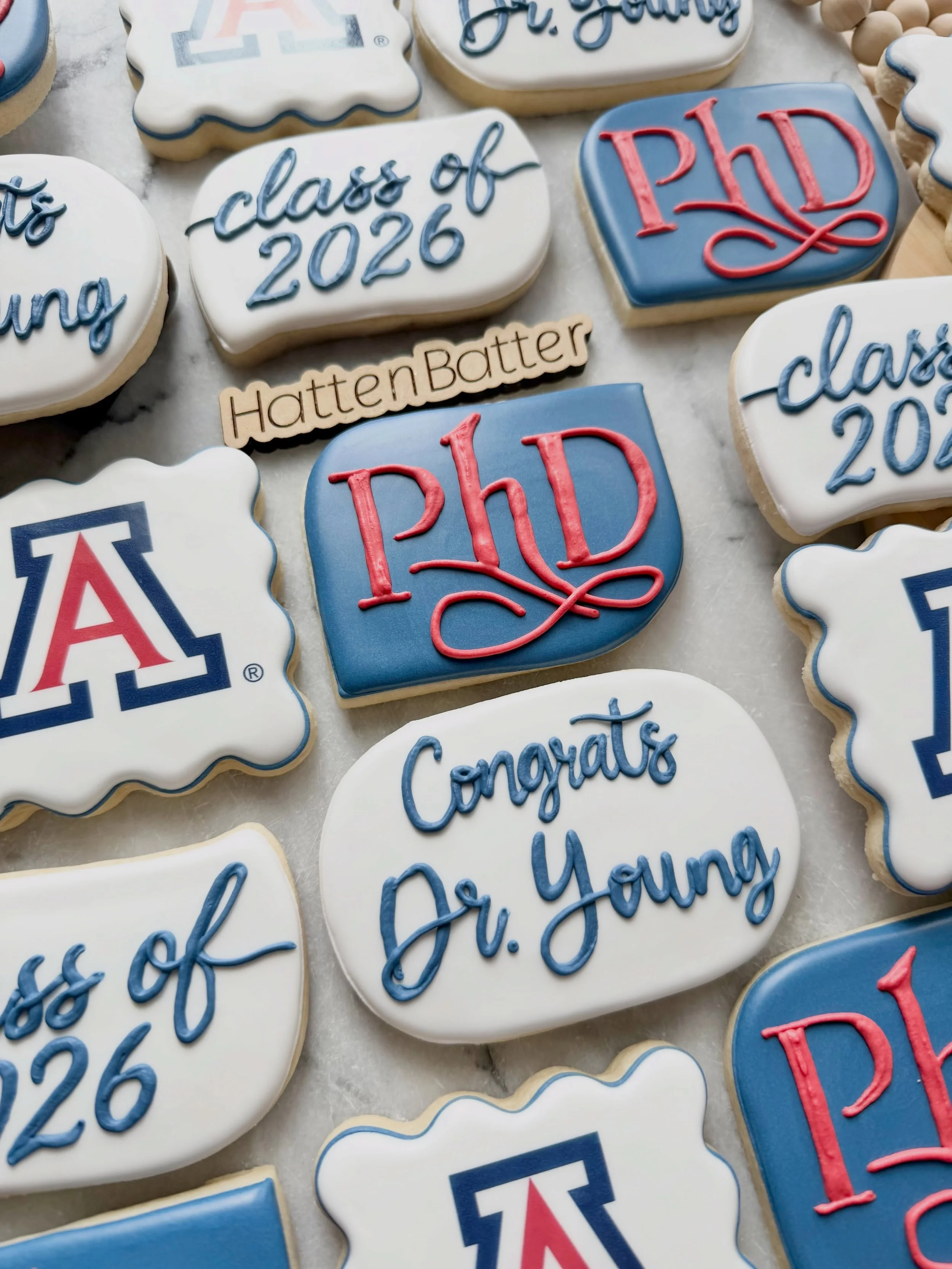 👏 👏 👏 Alllllll the respect! Congratulations Dr. Young! 

*Crafter Number #UAC112 to reproduce UofA logo