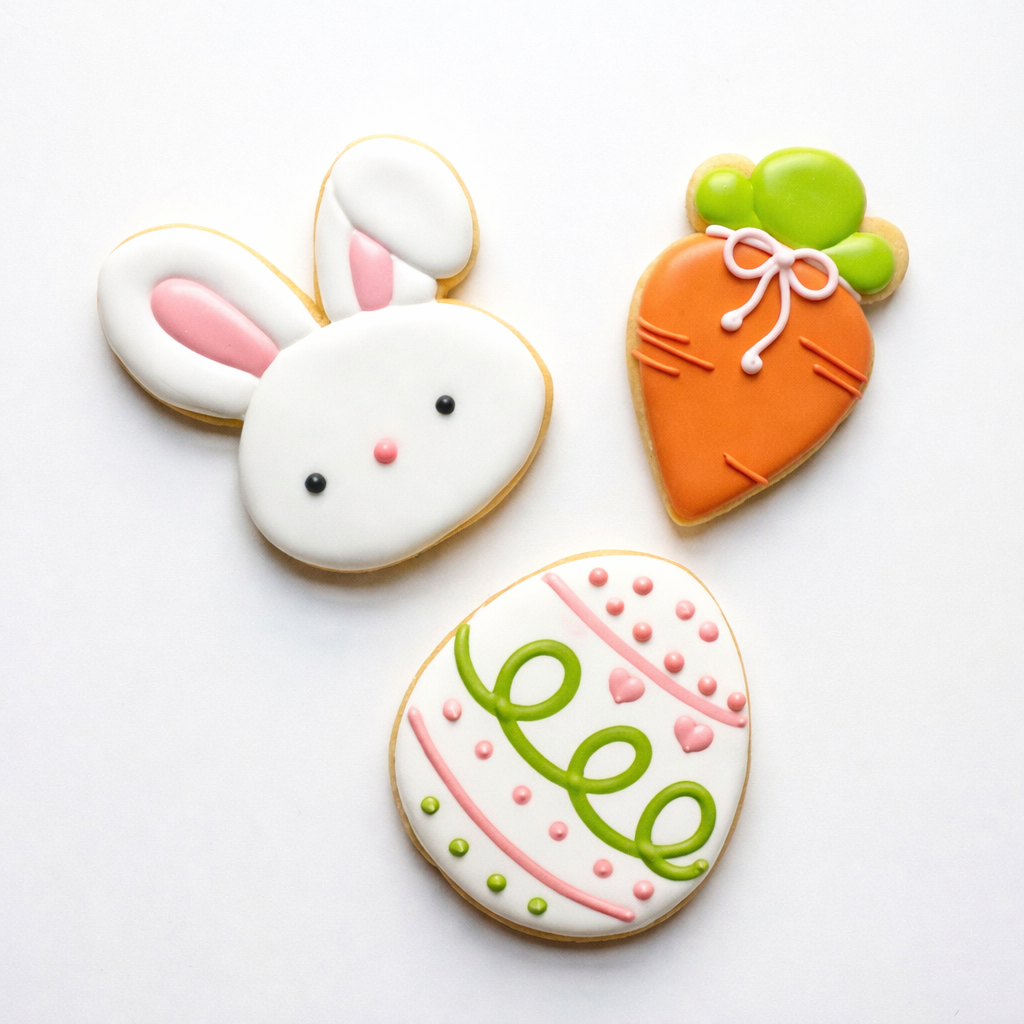 DIY - Add-On Kit "Jumping into Easter KID-FRIENDLY" Cookie Class