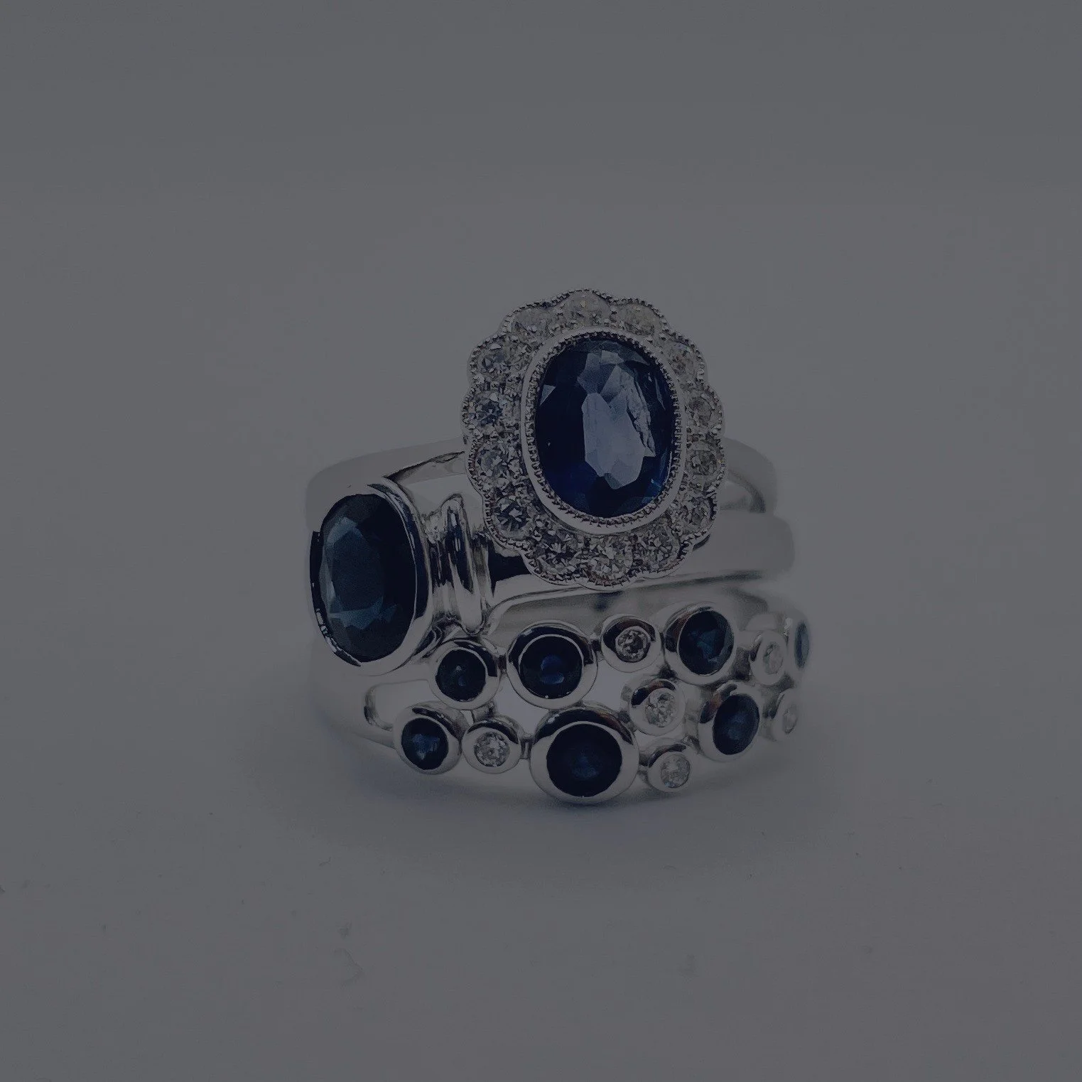 Sapphire rings, September's birthstone