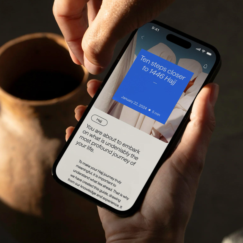 Nusuk: App, web, visual