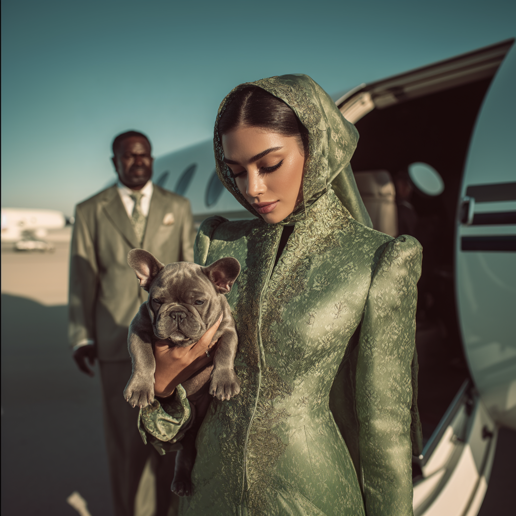 French Bulldog puppy delivery nationwide – luxury flight nanny transport for AKC Frenchie puppies from Country Club Frenchies