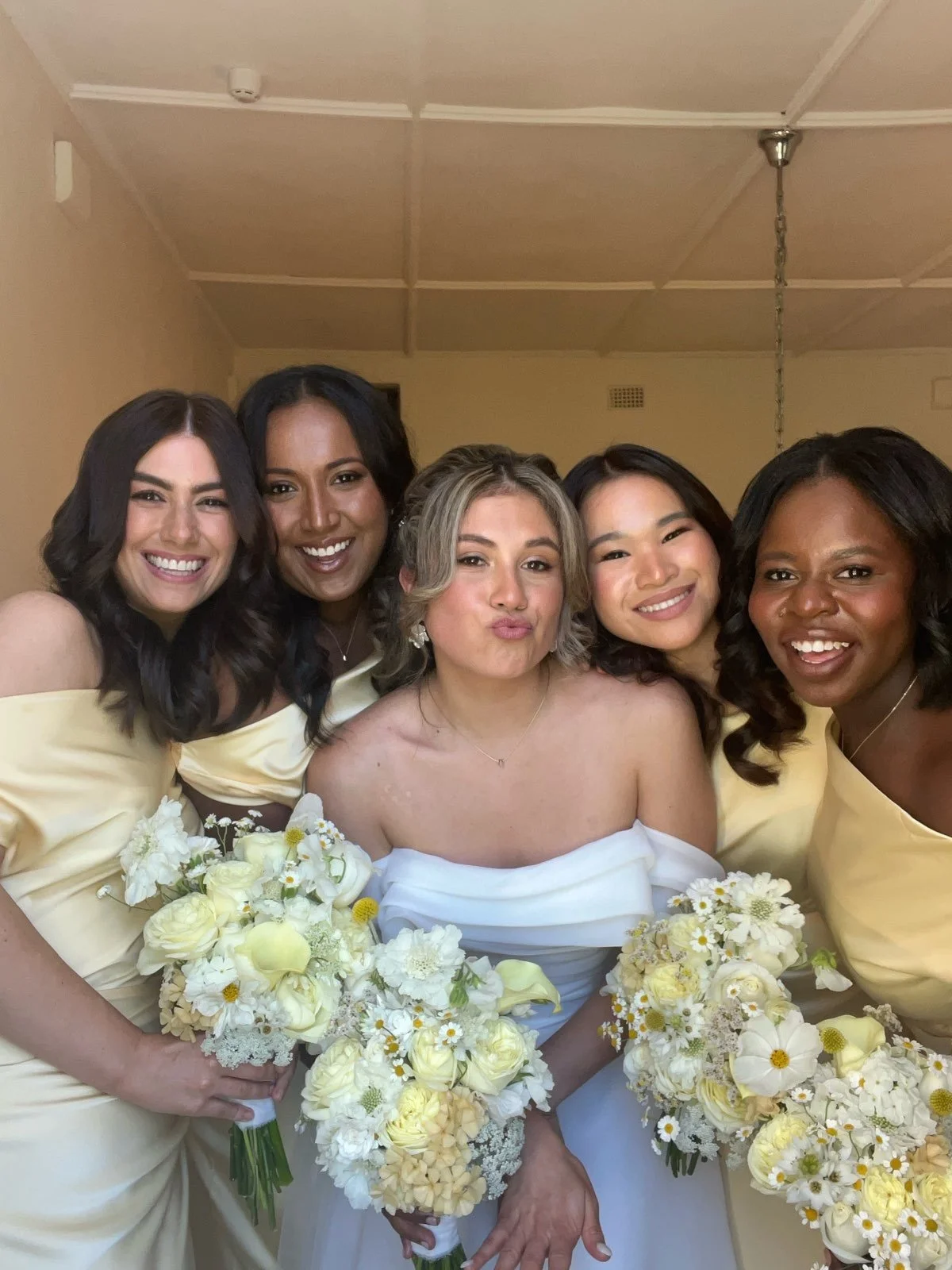 Soft glam for Manuela and her gorgeous bridal tribe ✨

The room was filled with so much love &mdash; especially with her mum and grandmother there to share this once-in-a-lifetime day with her.

My 2025 bridal bookings are open. DM to secure your dat