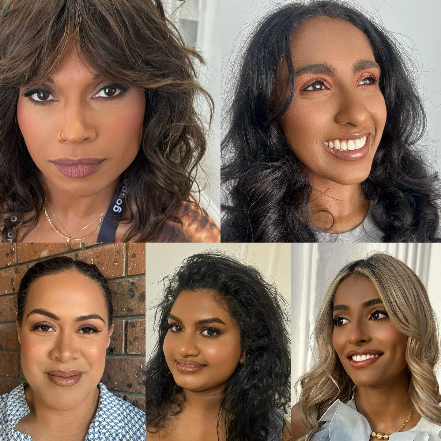 ✨ Celebrating Our Brown Beauties ✨

I feel so grateful to work with such incredible brown-skinned queens! This collage is a little love note to all the gorgeous shades, features, and styles I get to glam up every day. 💛

At The Beauty Heartist, we c