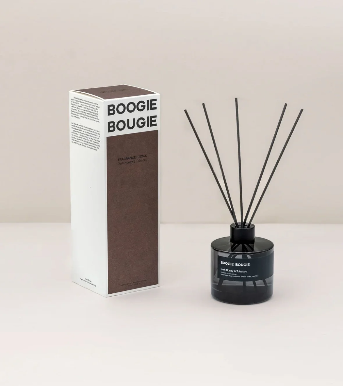Boogie Bougie - Dark Honey & Tobacco Fragrance Sticks