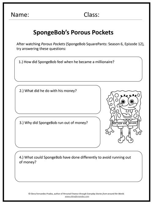 SpongeBob’s Porous Pockets