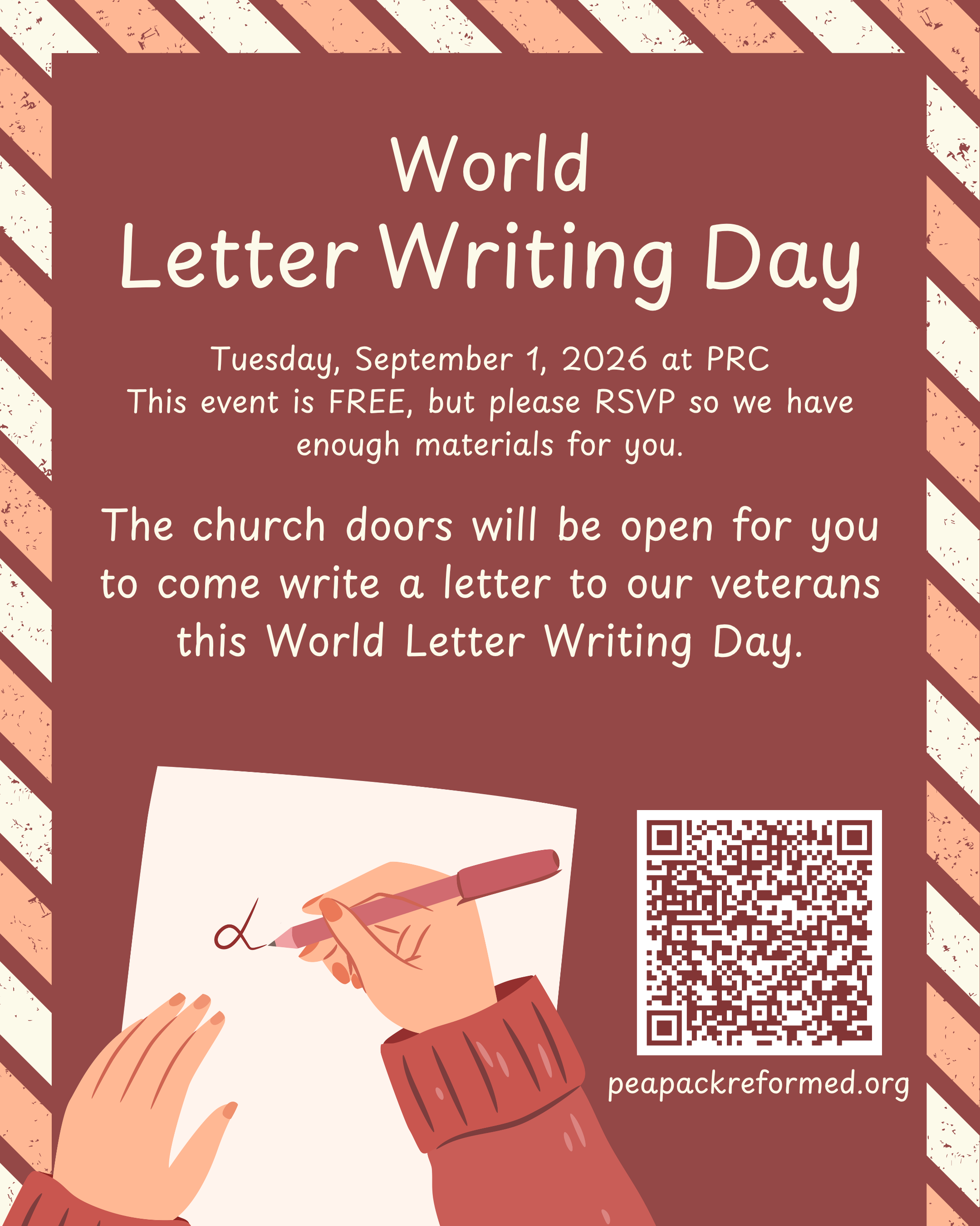 World Letter Writing Day: Letters to Our Veterans